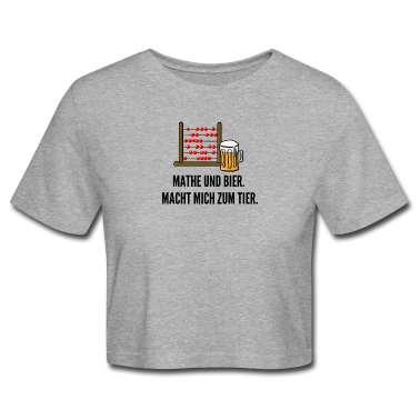 Mathe LK T-Shirt - Mathe und Bier Lustig Nerd Geschenk