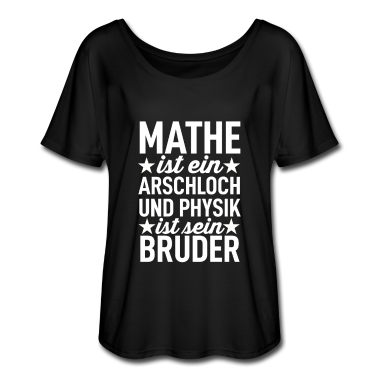 Mathe LK T-Shirt - Lustig Spruch Geschenk - Mathe Ist Ein Arschloch