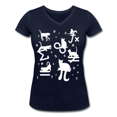 Mathe LK T-Shirt - Mathematiker Mathe lustige Katze Liebhaber Geschen