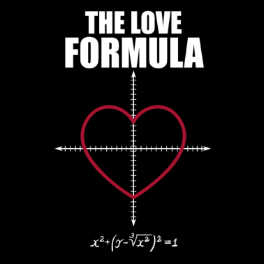 Motiv Liebe Valentinstag Formel Mathe lustiges Geschenk