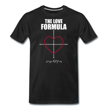Mathe LK T-Shirt - Liebe Valentinstag Formel Mathe lustiges Geschenk