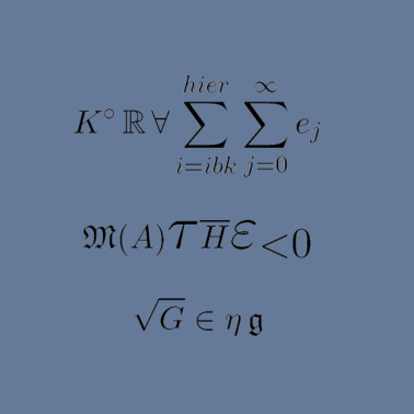 Motiv krasse mathe geng schwarz