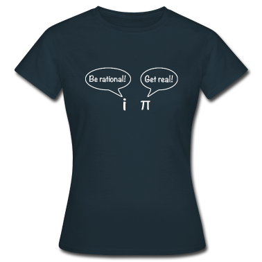 Mathe LK T-Shirt - Mathe Witz Design mit I und Pi