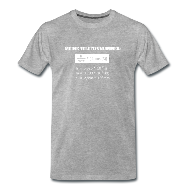 Mathe LK T-Shirt - telefonnummer