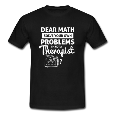 Mathe LK T-Shirt - Mathe / Ich hasse Mathe