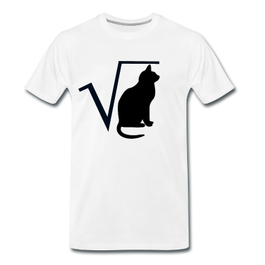 Mathe LK T-Shirt - Katze Wurzel Mathe Katzen