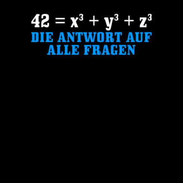 Motiv 42 die Antwort auf alle fragen The Answer Is 42