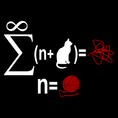 Motiv Katze Mathematik