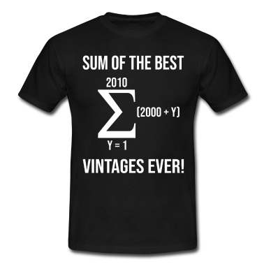 Mathe LK T-Shirt - Jahrgang Mathe Lehrer Summe 2000 Jahre Mathematik