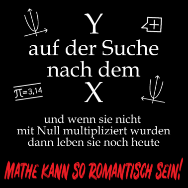 Motiv Lustige Mathematik - romantische Mathe