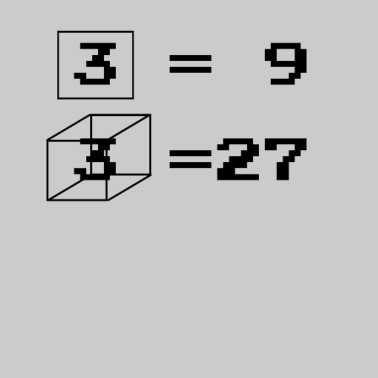 Motiv RECHNEN MATHE WITZ NERD ZAHLEN