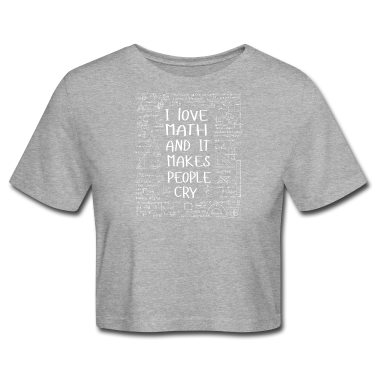 Mathe LK T-Shirt - Mathe-Lehrer-T-Stück - ich liebe Mathe, das es Leute weinen lässt
