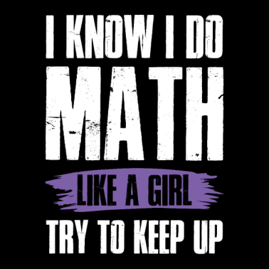 Motiv mathematik mädchen