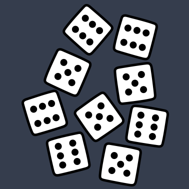 Motiv Würfel - 50 Jahre -Geburtstag