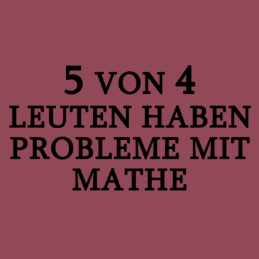 Motiv Mathe Probleme