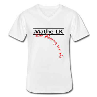 Mathe LK T-Shirt - Mathematik als Leistungskurs - Aber Ahnung von Nix