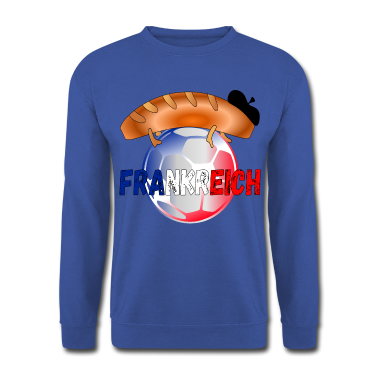 Deutsch LK Pullover - LUSTIGES FUßBALL BAGUETTE BASKENMÜTZE FRANZÖSISCH