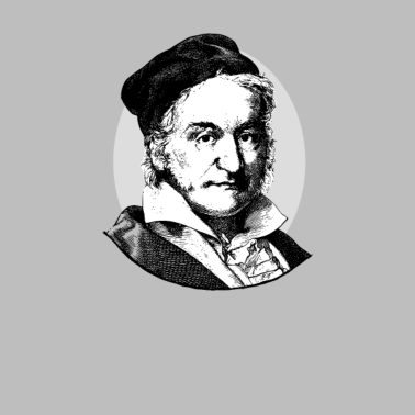 Motiv Gauß / Gauss der deutsche Mathematiker & Physiker