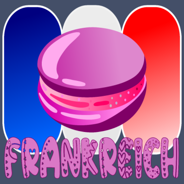 Motiv Frankreich Französisch BACKEN MACARONS ESSEN KEKS