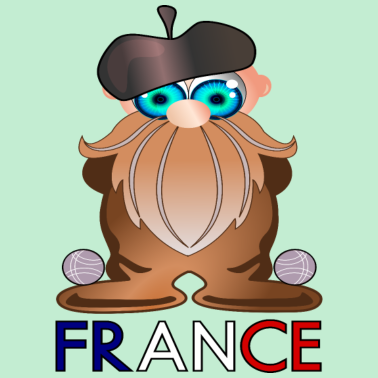 Motiv FRANCE OPA FRANZÖSISCHER GROßVATER VOLLBART