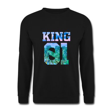 King Queen Pullover - Partnerlook King Queen 01 Urlaub Geschenk