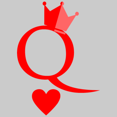 Motiv King Queen - Pärchendesign