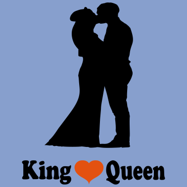 Motiv King Herz Queen