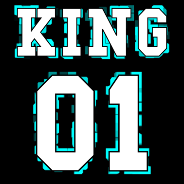 Motiv King - Queen Pärchendesign