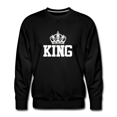 King Queen Pullover - KING - Partnershirt - King und Queen