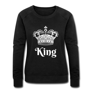 King Queen Pullover - King Queen Partnerlook
