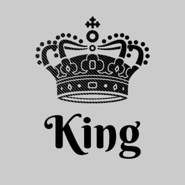 Motiv King Queen Partnerlook