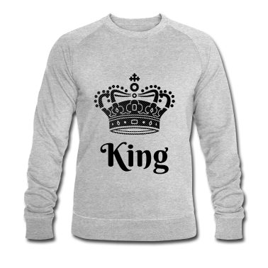 King Queen Pullover - King Queen Partnerlook