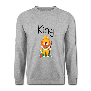 King Queen Pullover - King Queen Partnerlook