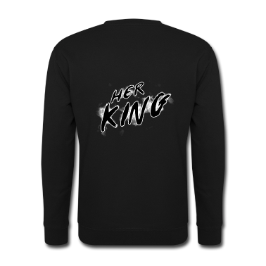 King Queen Pullover - Her King Splash - schwarz King Queen