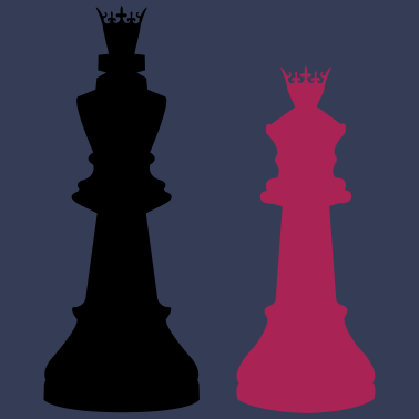 Motiv couple king queen 2