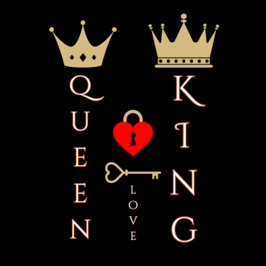 Motiv King Queen love