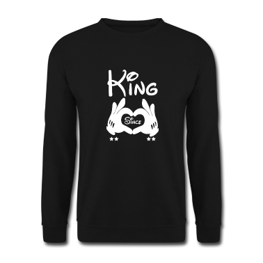 King Queen Pullover - King Queen Hände die ein Herz bilden King