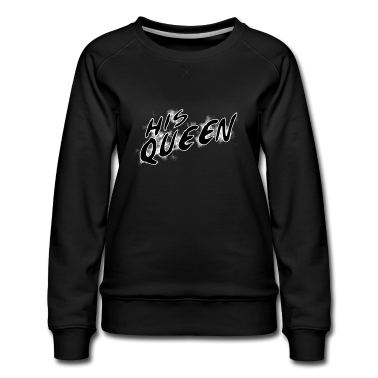 King Queen Pullover - His Queen Splash - schwarz King Queen