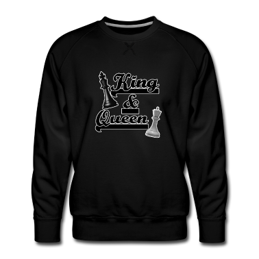 King Queen Pullover - King Queen Partnerlook