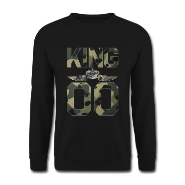 King Queen Pullover - King - Queen Geschenk Geschenkidee