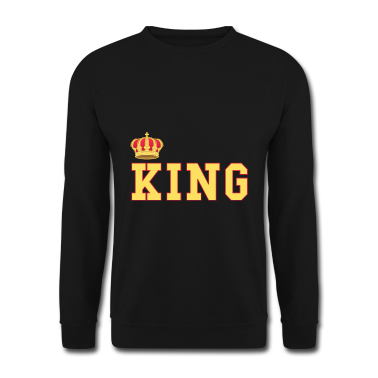 King Queen Pullover - King - Queen Geschenk Geschenkidee