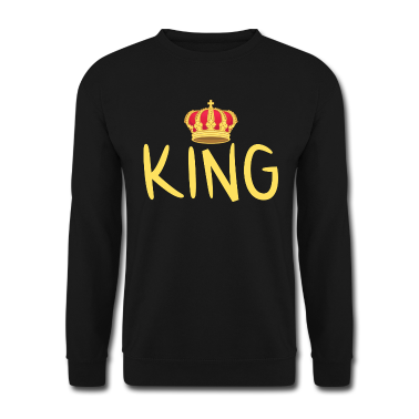 King Queen Pullover - King - Queen Geschenk Geschenkidee