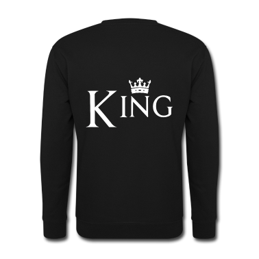 King Queen Pullover - Pärchen Design! King - Queen!