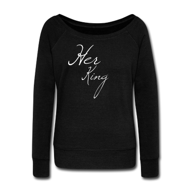 King Queen Pullover - Her king king and queen V2