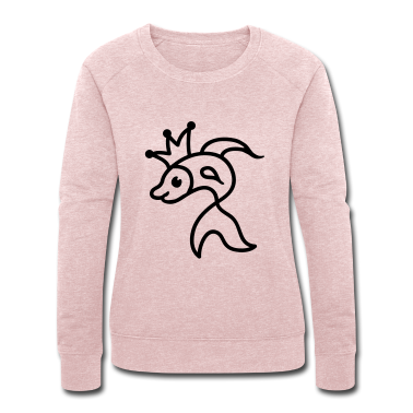 King Queen Pullover - Fisch - King - Queen - Line