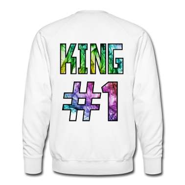 King Queen Pullover - KING 01, King #1, Queen Design im Store