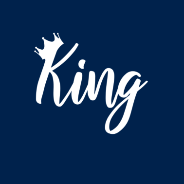 Motiv King & Queen Partnerlook Pärchen