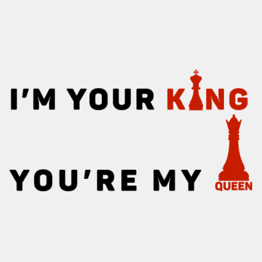 Motiv King Queen Schach