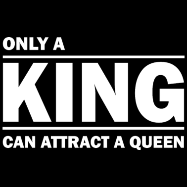 Motiv King & Queen, Paar-Design, Him