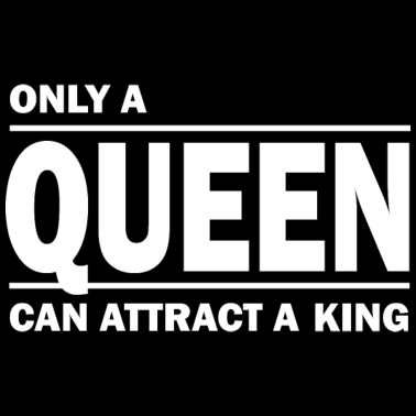 Motiv King & Queen, Paar-Design, Her